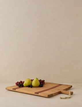 Handcrafted Rectangular Oak Serving Board by etHOMEhome decor ,wall decor 