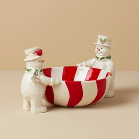 Happy Holly Days Treat Bowlafternoon tea dessert tray