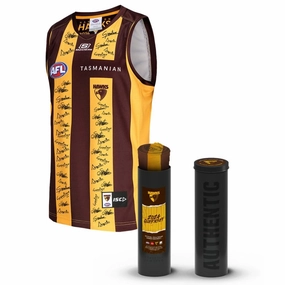 HAWTHORN FOOTBALL CLUB 2024 SQUAD SIGNED OFFICIAL GUERNSEYhandmade souvenirs