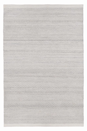 Hazel Cream and Grey Indoor Outdoor PET Rugmodern color block patchwork rug
