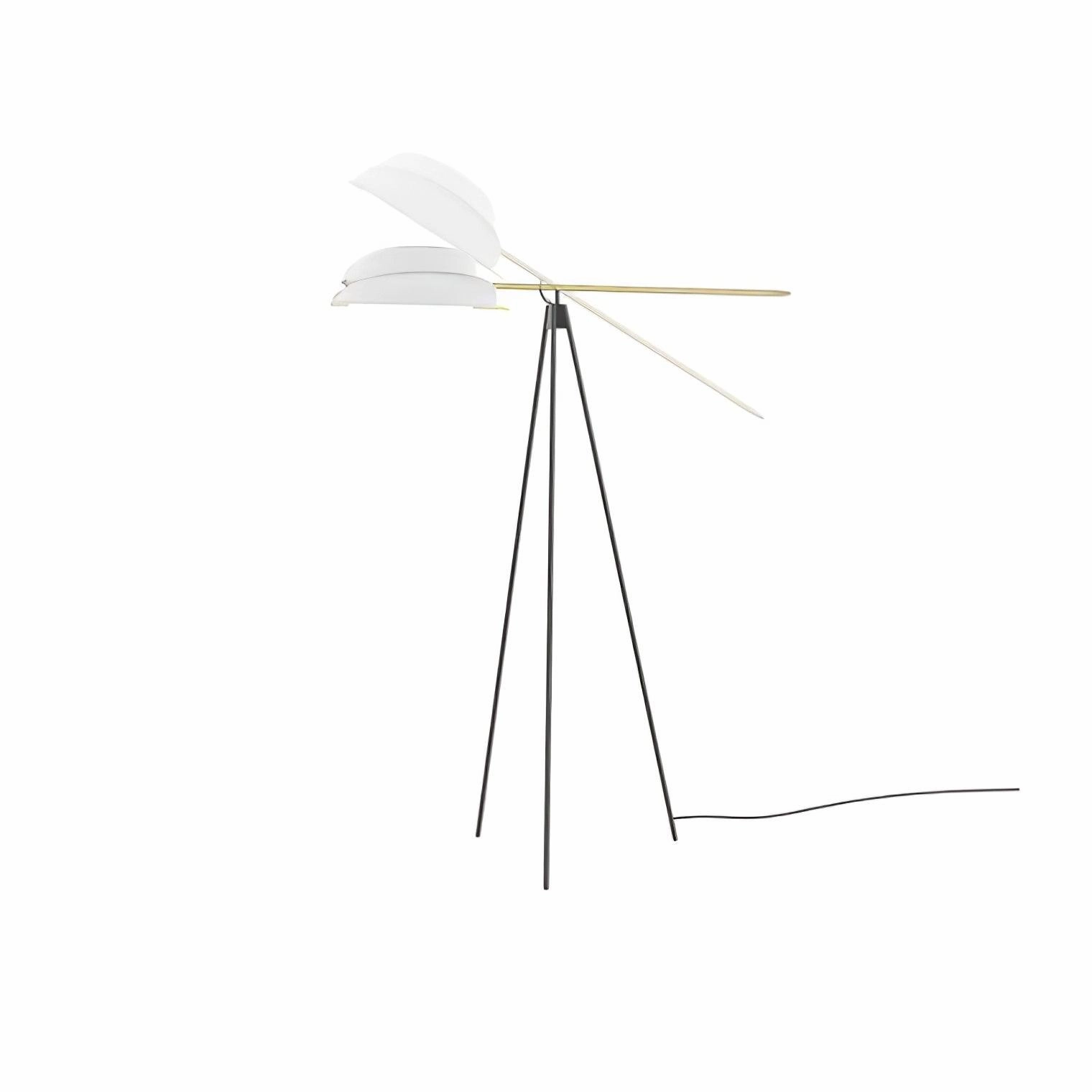 Heart Wing Tripod Floor Lamp