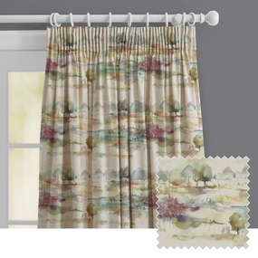 Heather Moors Printed Made to Measure Curtains Linenbedding sets ,throw blankets 