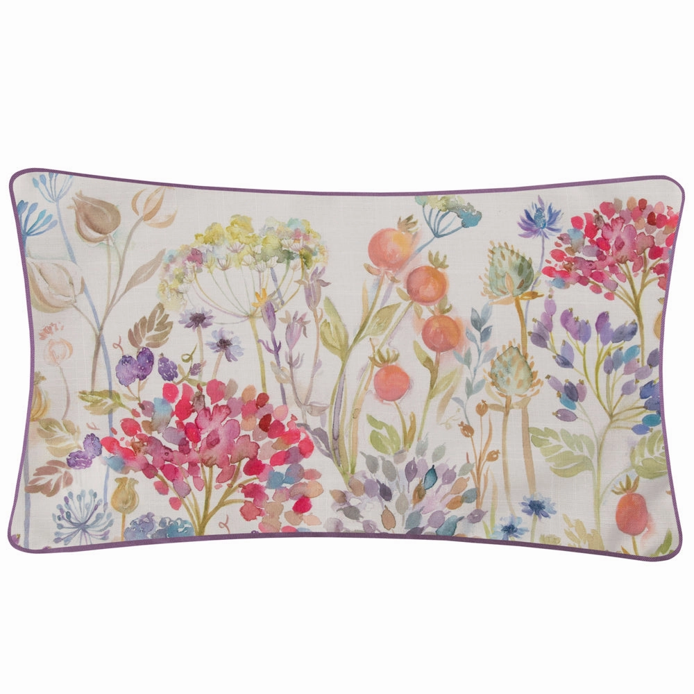 Hedgerow Outdoor Cushion Pink/Green