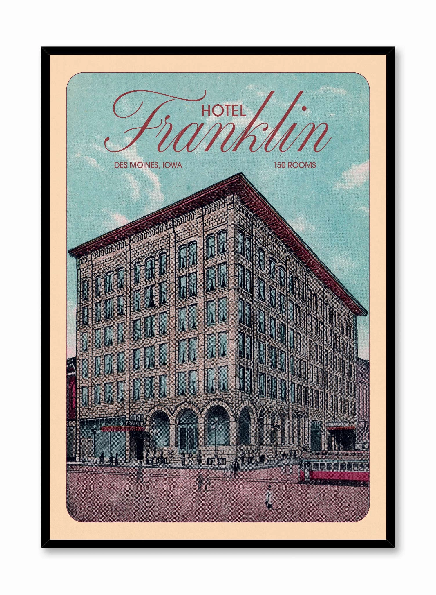 Hello from Des Moines, Posterpop culture themed posters