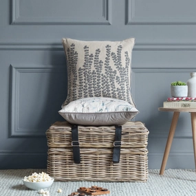 Herb Embroidered Feather Cushion Steelbedding sets ,throw blankets 