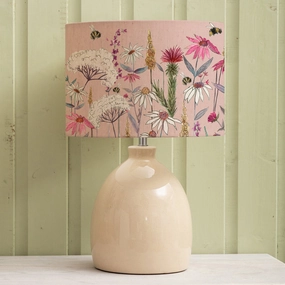 Hermione Eva & Leura Complete Table Lamp Cream/Blushmodern home decor ,home decor for bedroom 