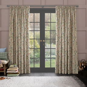 Hermione Printed Pencil Pleat Curtains Naturalhome decor ,wall decor 