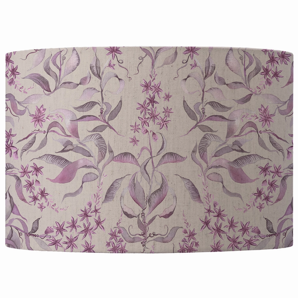 Hettie Eva Printed Lamp Shade Hyancinth