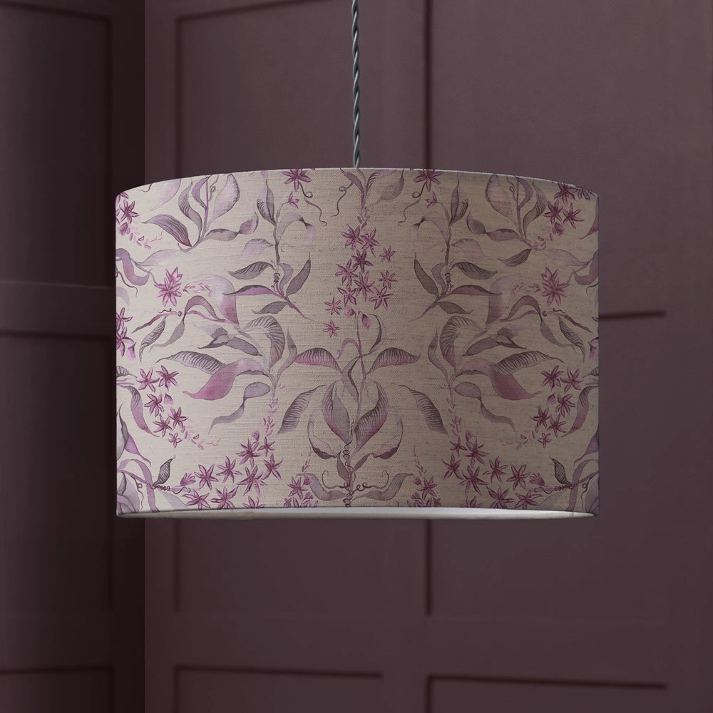 Hettie Eva Printed Lamp Shade Hyancinthmodern home decor ,home decor for bedroom 