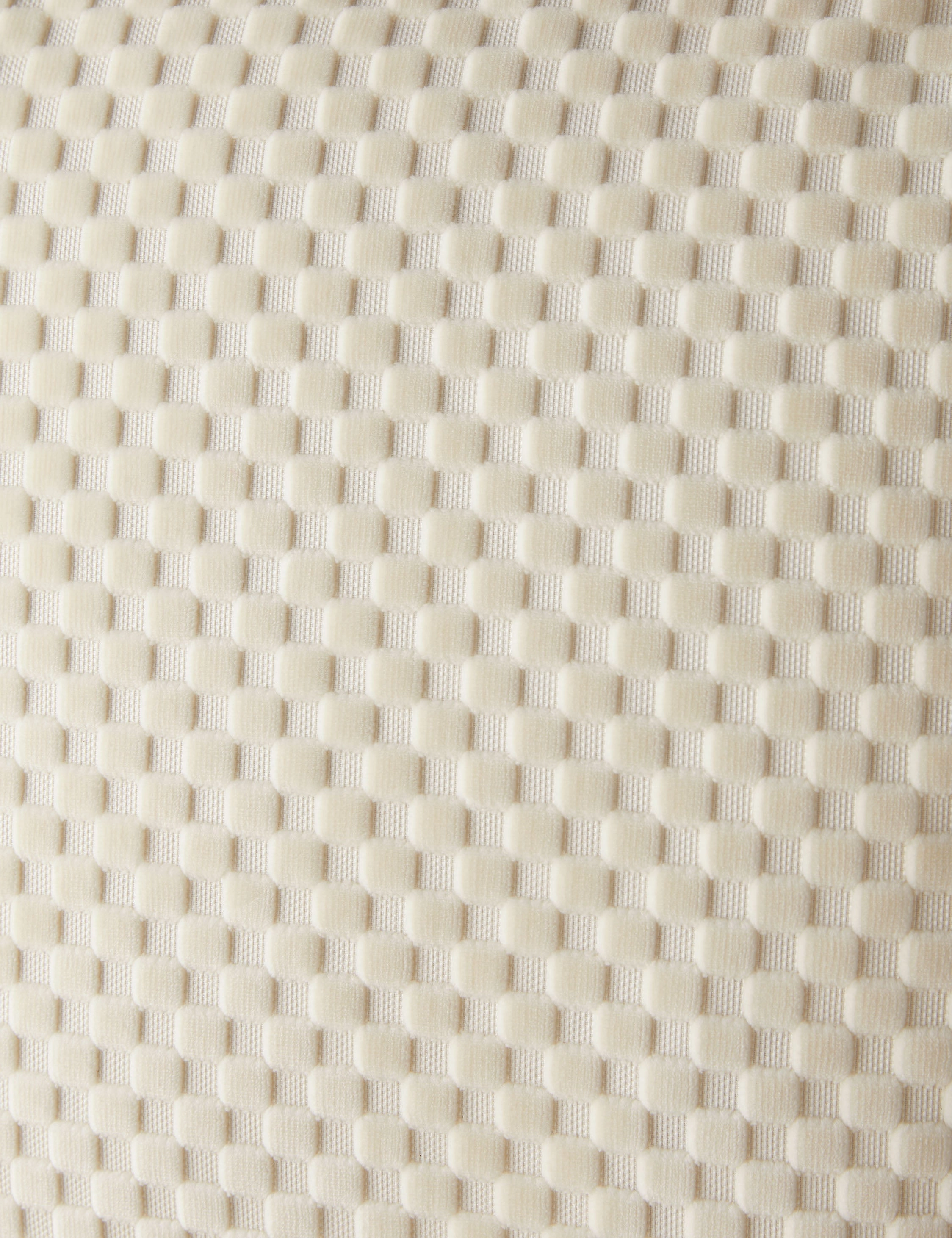 Hi-Lo Checker Velvet Pillow by Sarah Sherman Samuel