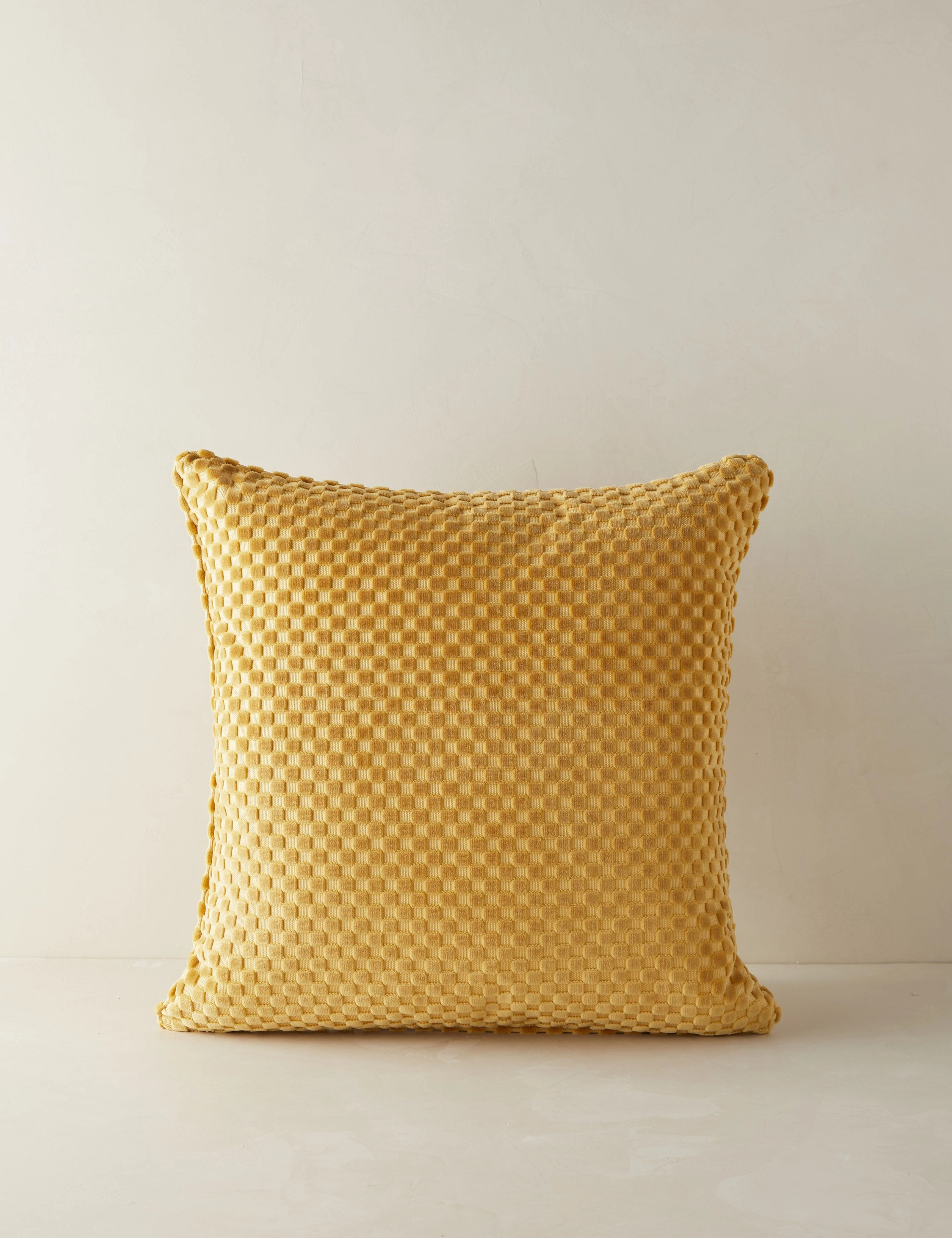 Hi-Lo Checker Velvet Pillow by Sarah Sherman Samuelbedding sets ,throw blankets 