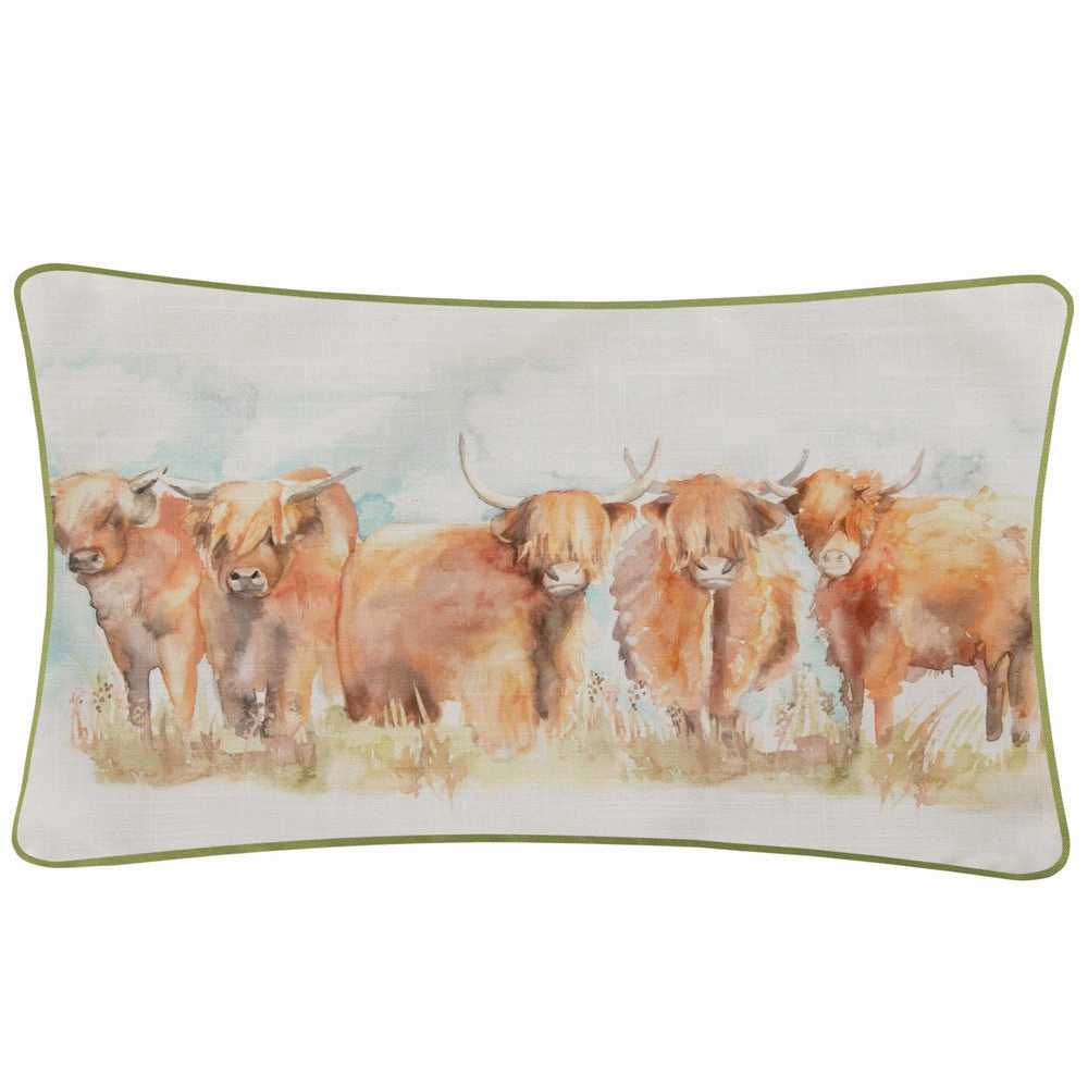 Highland Outdoor Cushion Orange