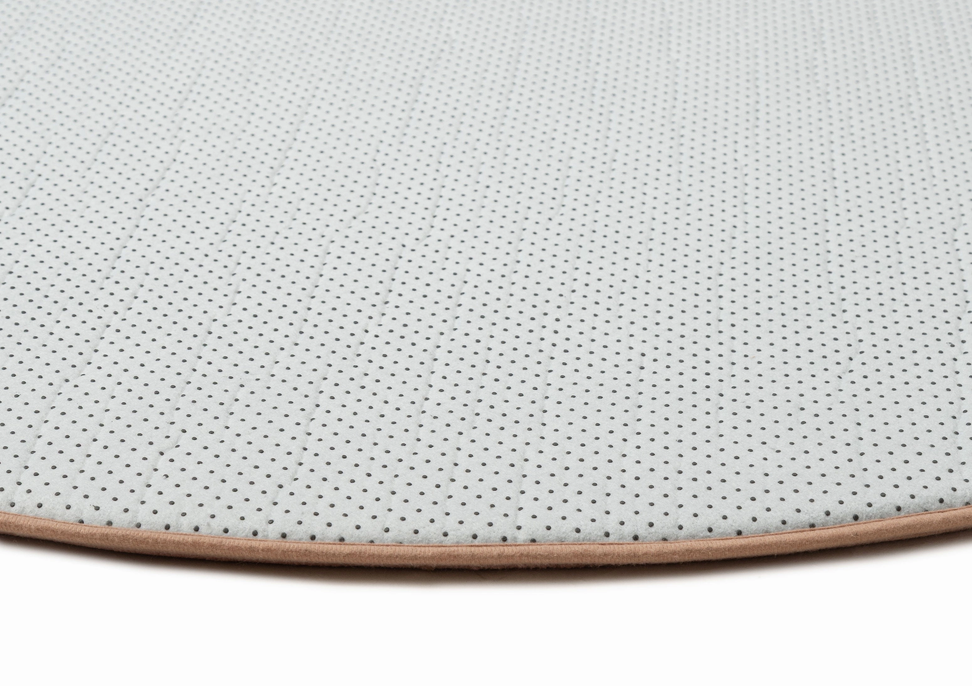 Hira Pink Beige Shapes Rollie Pollie Round Playmat