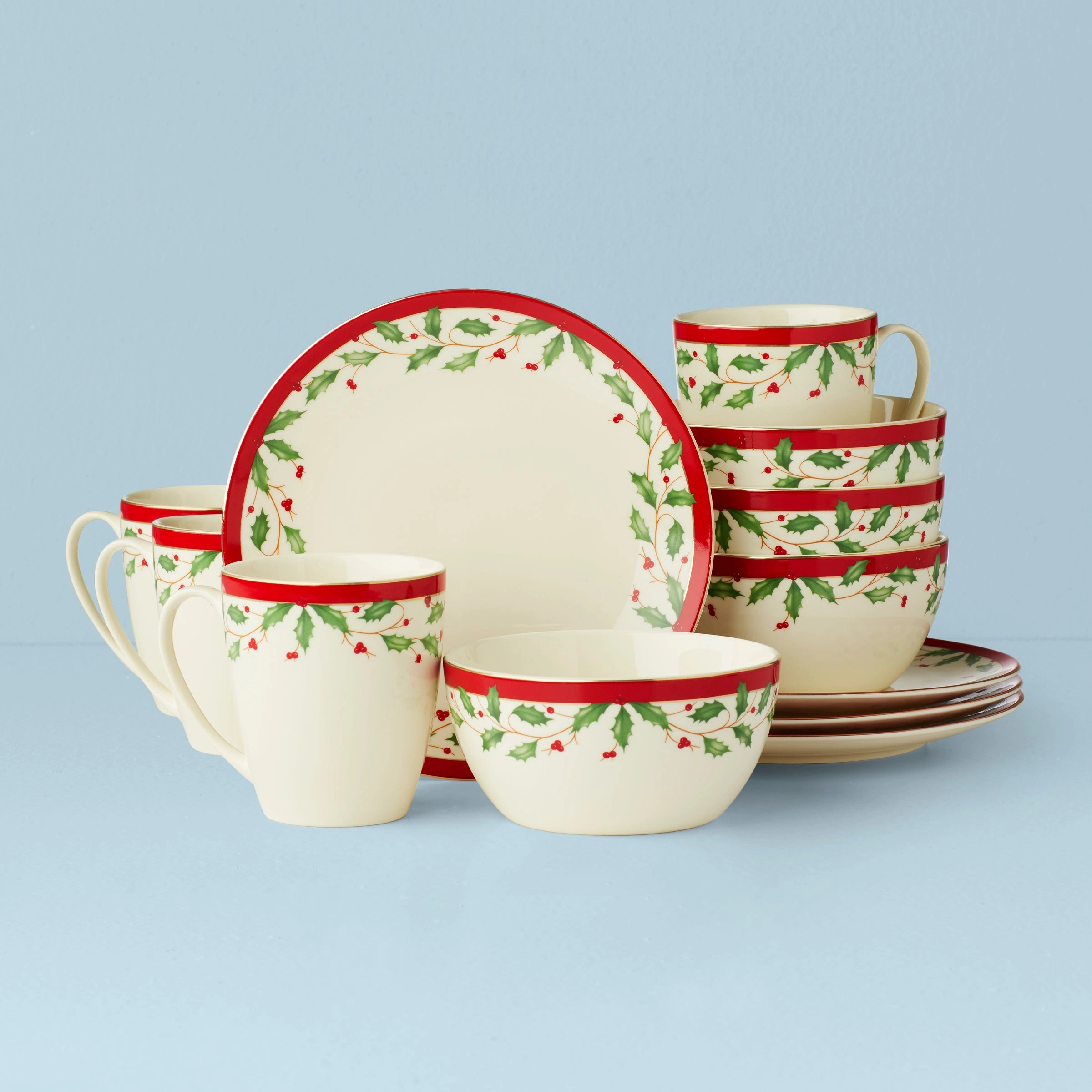 Holiday 12-Piece Dessert Setmodern kitchen decor ,kitchen dinner set ,dinnerware 