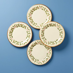 Holiday Dinnerware Dinner Plates - Set of 4modern kitchen decor ,kitchen dinner set ,dinnerware 