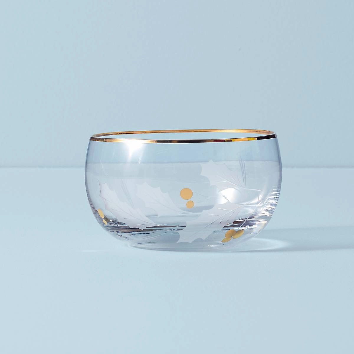 Holiday Gold Glass Nut Bowlafternoon tea dessert tray