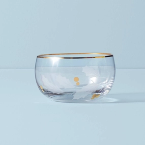 Holiday Gold Glass Nut Bowlafternoon tea dessert tray