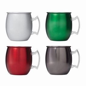 Holiday Moscow Mule Mugs - Set Of 4glass cups ,personalized mugs 