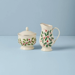 Holiday Sugar & Creamer Setafternoon tea dessert tray