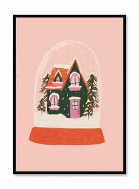 Home and Hearth Snow Globe, Posterpop culture themed posters