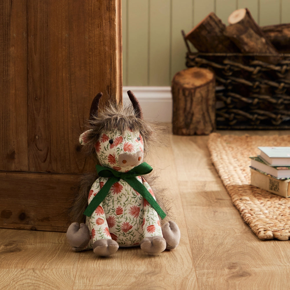 Hugo Highland Cow Door Stop Multicolour