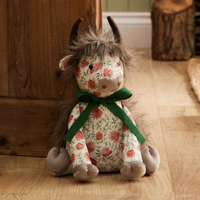 Hugo Highland Cow Door Stop Multicolourmodern home decor ,home decor for bedroom 
