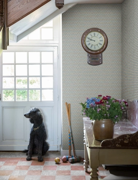 Hugo Wallpaper by Scalamandrenordic style wall decor