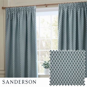 Hutton Jacquard Pencil Pleat Curtains Bluebedding sets ,throw blankets 
