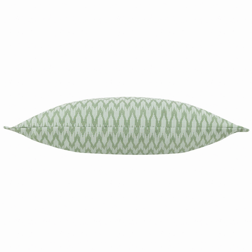 Hutton Woven Jacquard Cushion Sage