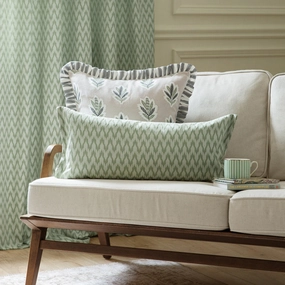 Hutton Woven Jacquard Cushion Sagebedding sets ,throw blankets 