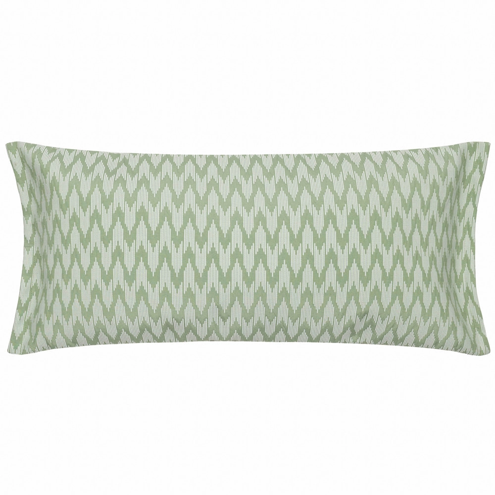 Hutton Woven Jacquard Cushion Sage
