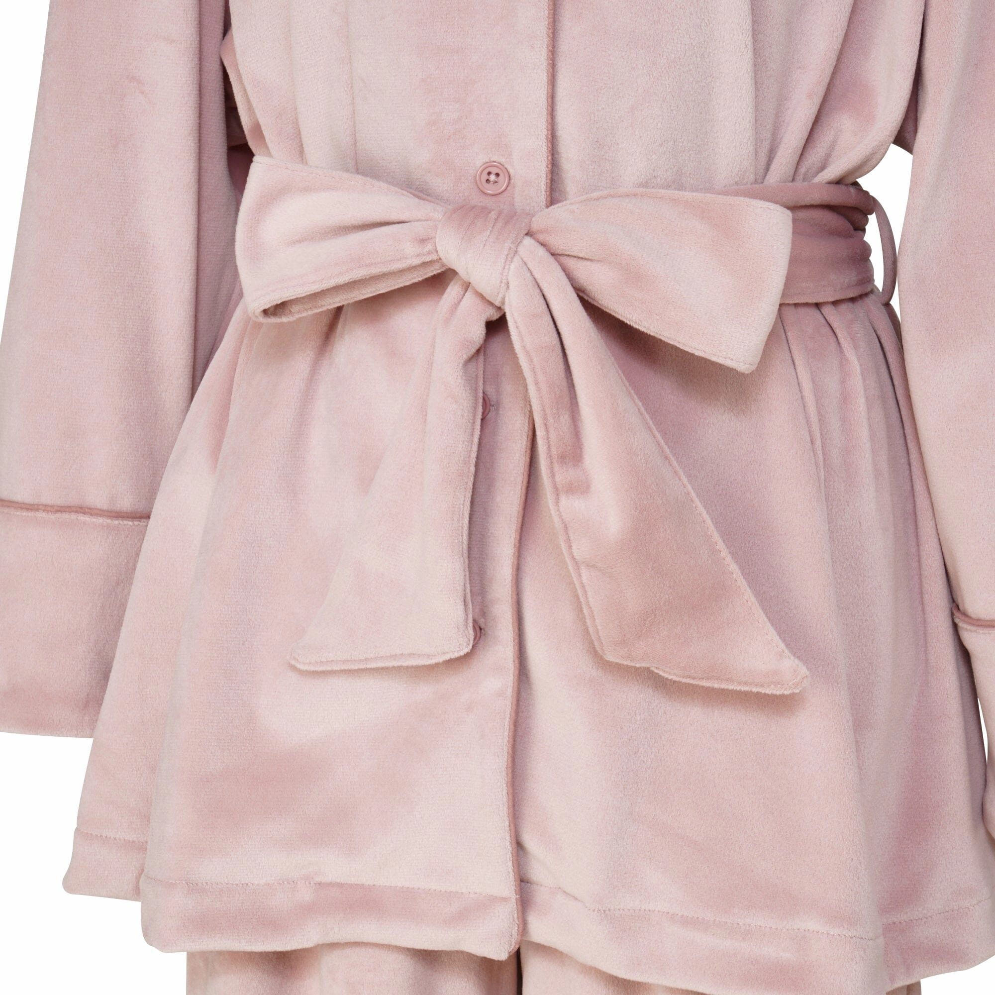 Hyaluronan Stretch Velvet Pajamas Pink