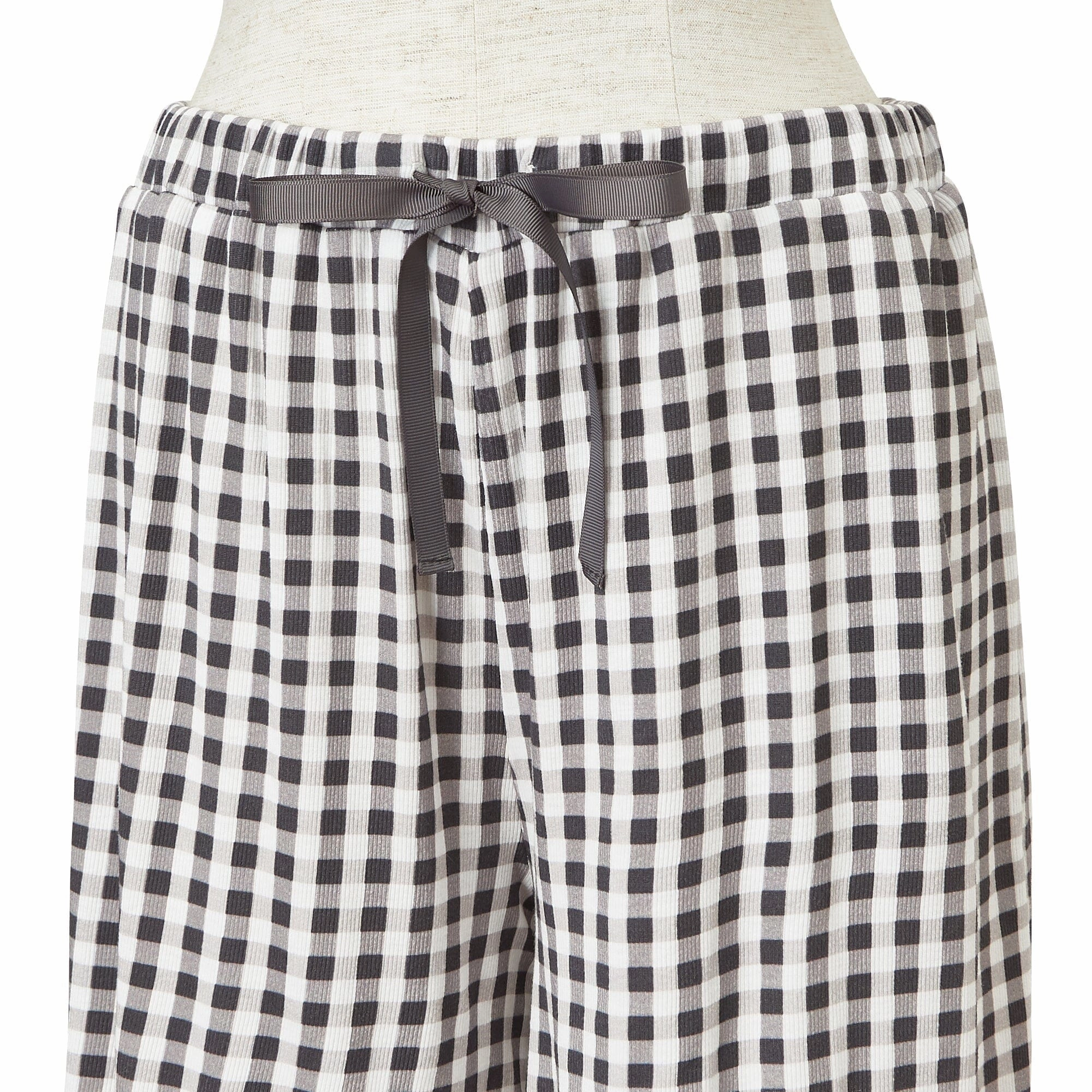 Ice Touch Print Pajamas Gingham Check