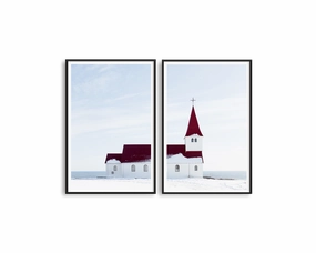 Iceland Set Includes Two Printsmodern abstract painting decor