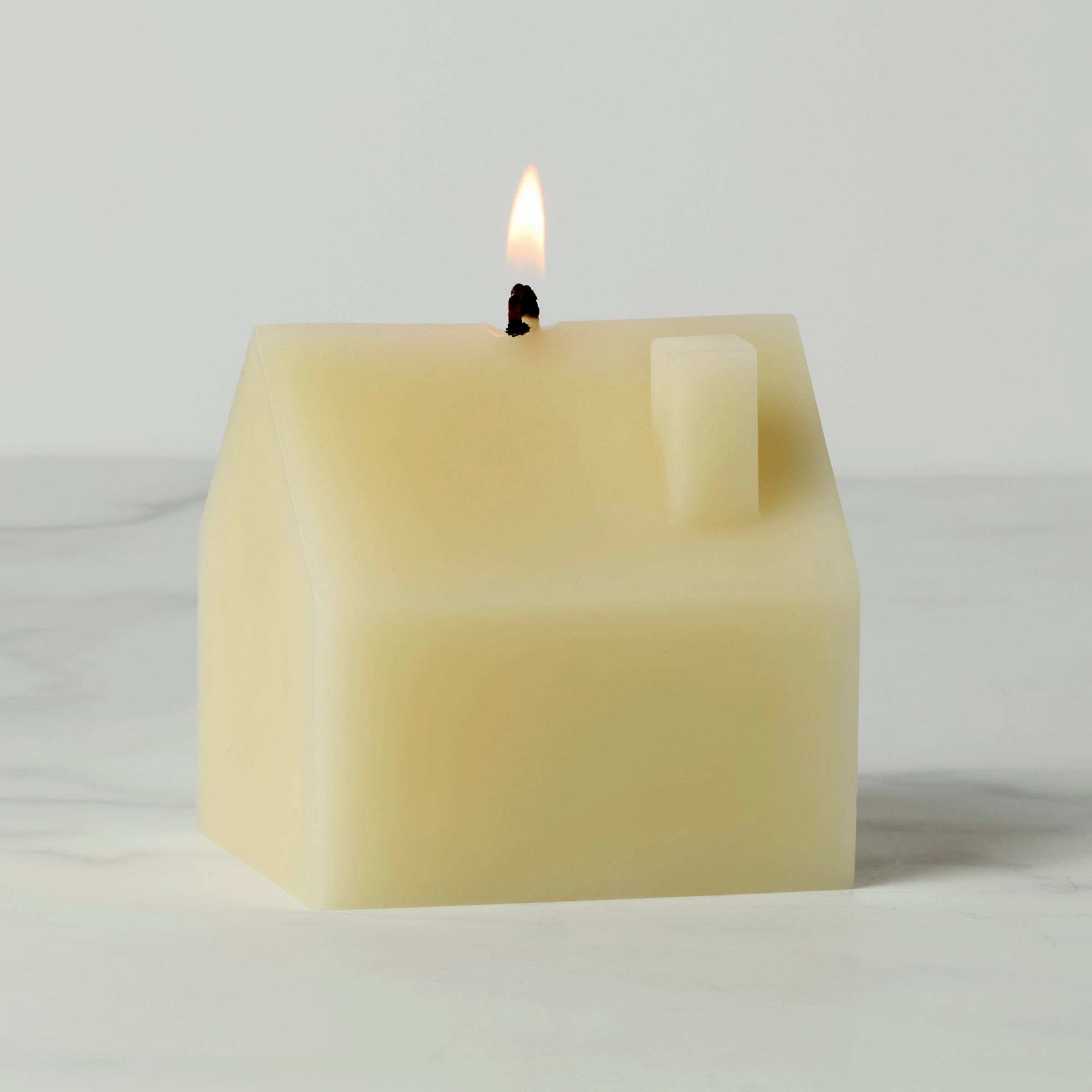 Iconic Large House Candle - Creamafternoon tea dessert tray