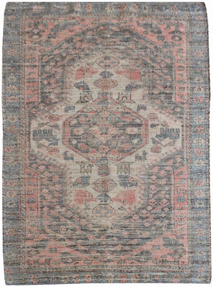 Ilder Distressed Tribal Rug