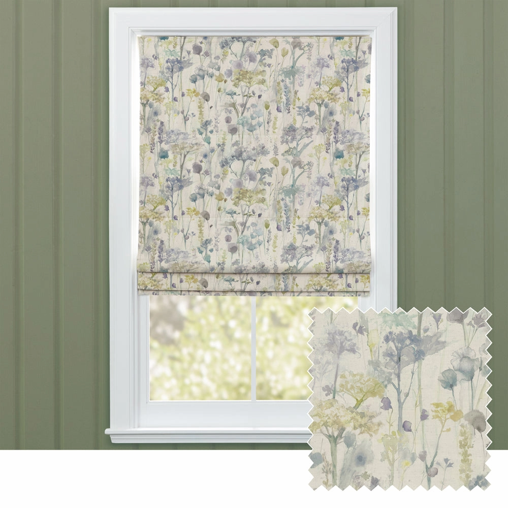 Ilinizas Printed Cotton Made to Measure Roman Blinds Lemon Naturalhome decor ,wall decor 