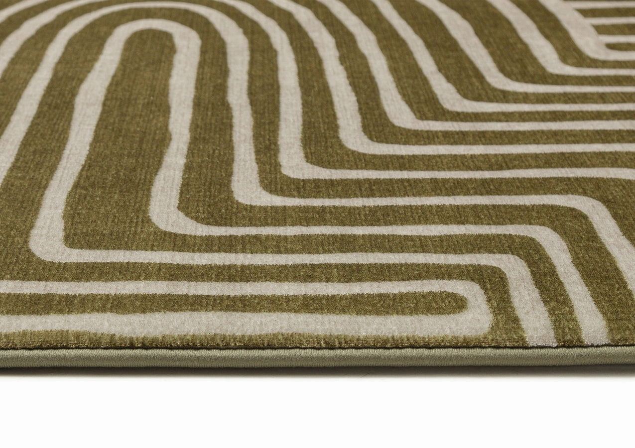 Iloa Green Abstract Rollie Pollie Playmat