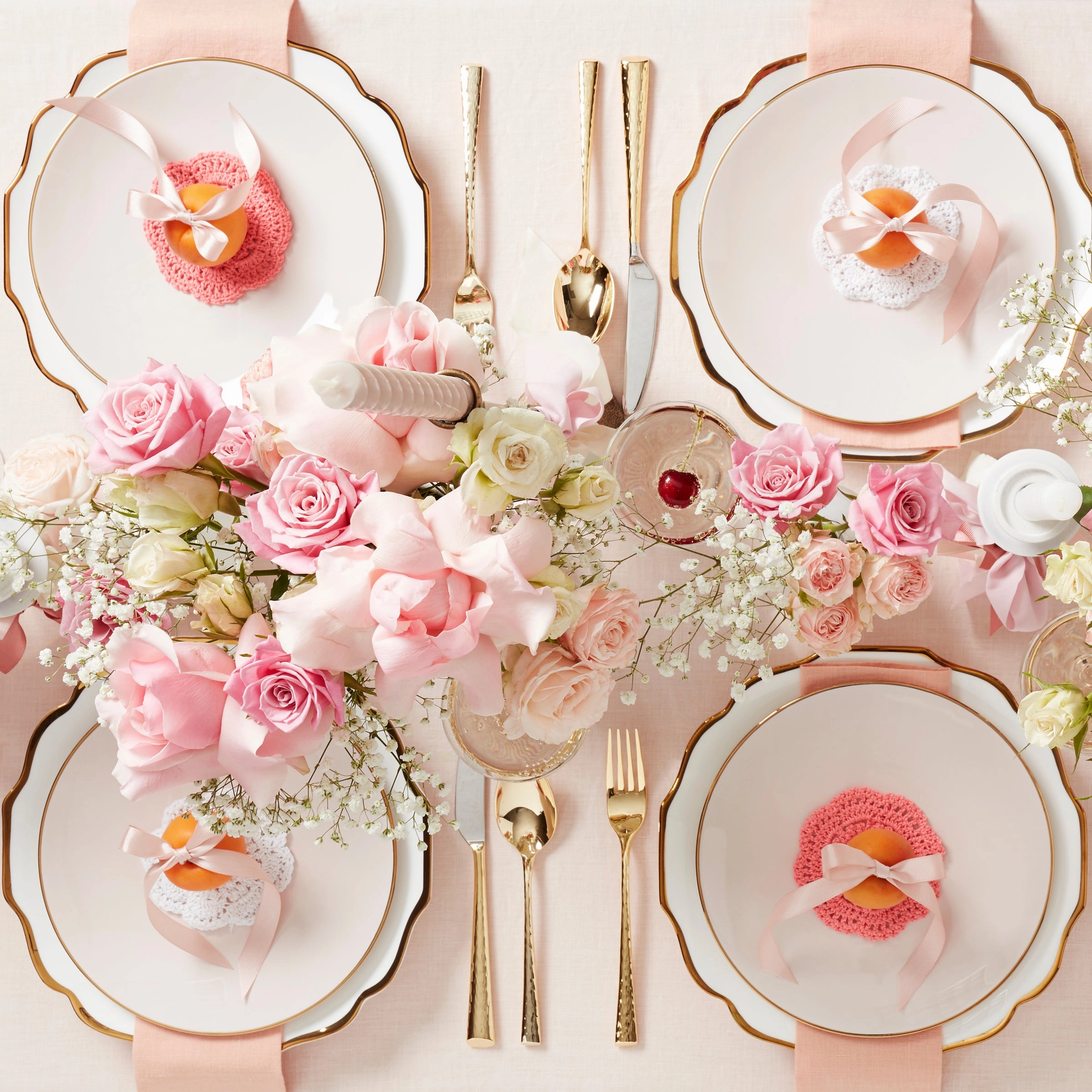 Imperial Caviar Gold 5 Piece Place Setting