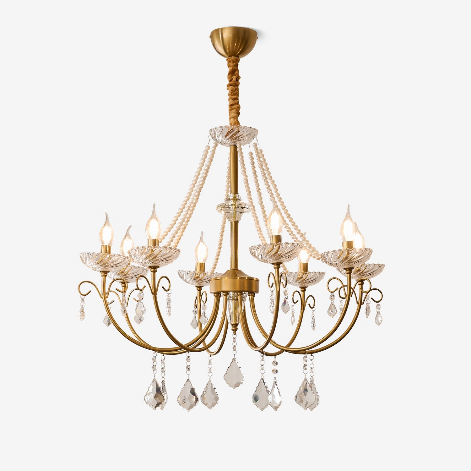 Imperial Pearl Crystal Chandelierrustic chandelier,bedroom chandelier 