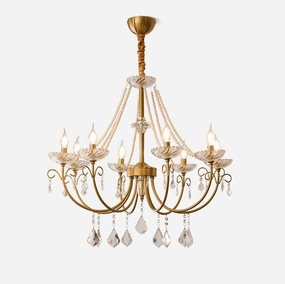 Imperial Pearl Crystal Chandelierrustic chandelier,bedroom chandelier 