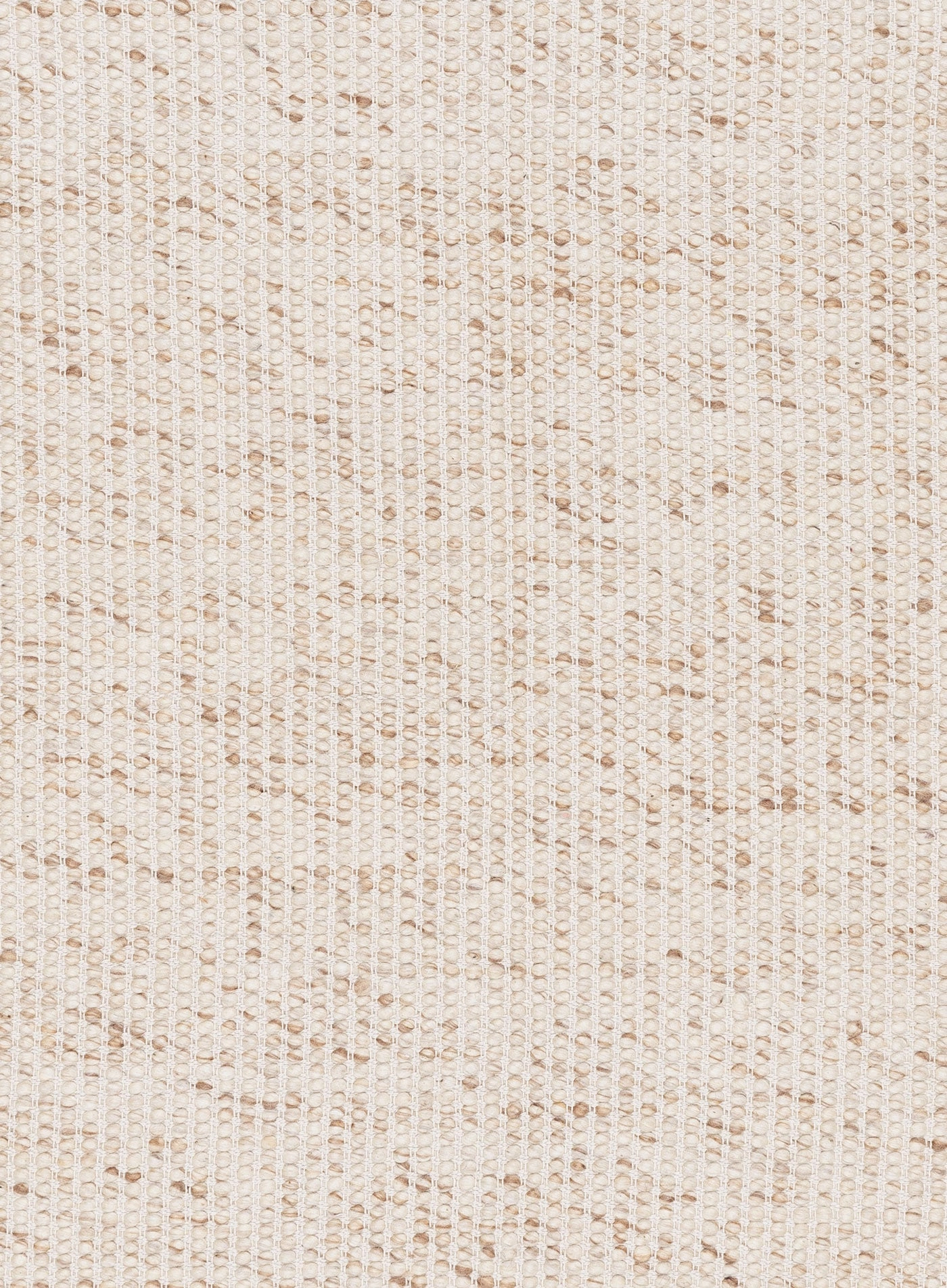 Indya Marbled Cream and Beige Chunky Wool Rug
