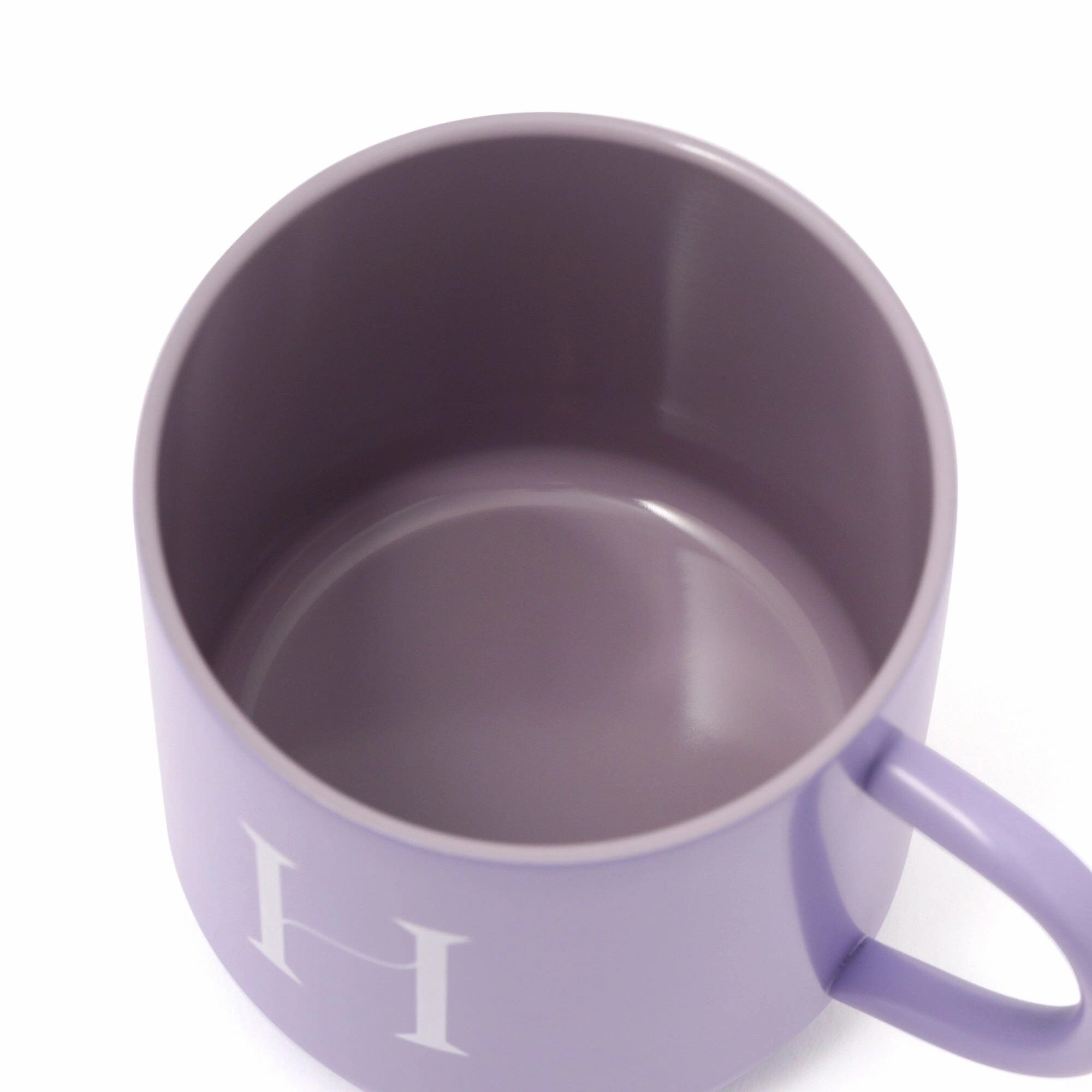 Initial Stainless Steel Mug H