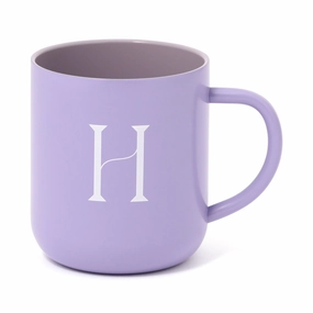 Initial Stainless Steel Mug Hglass cups ,personalized mugs 
