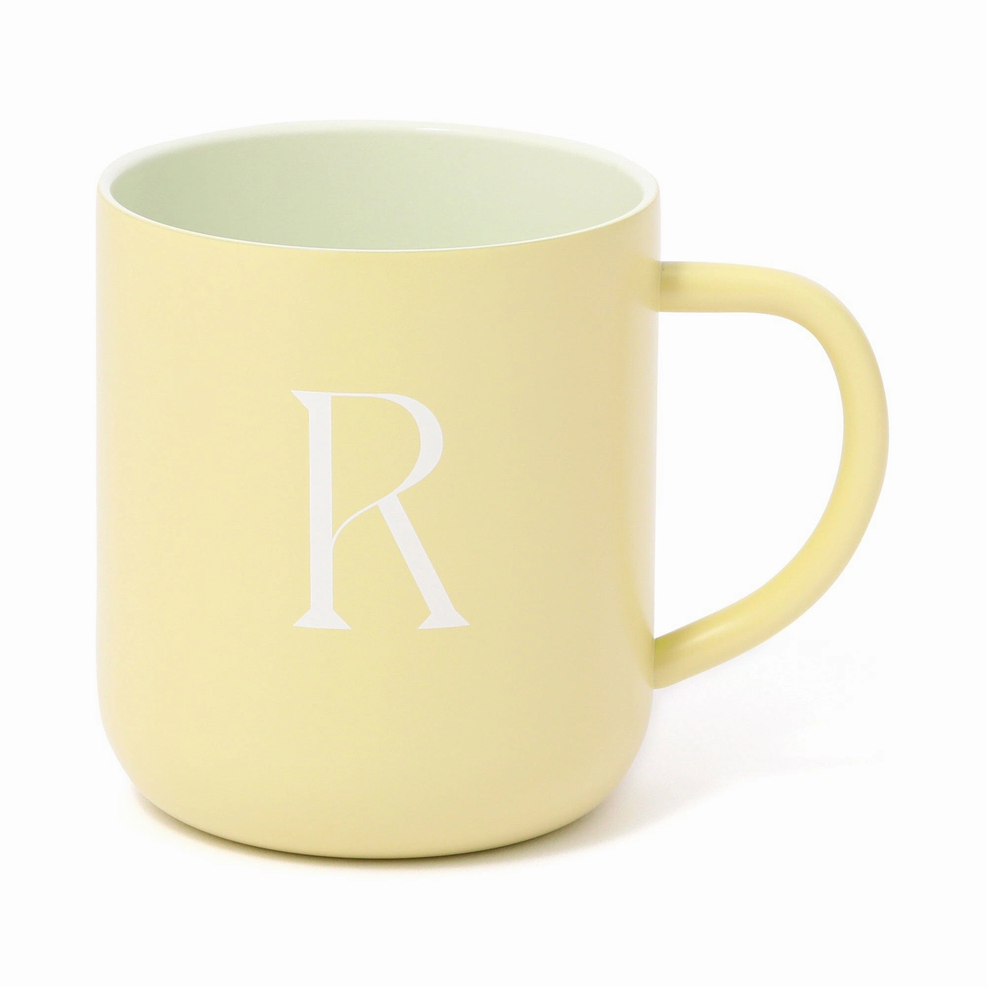 Initial Stainless Steel Mug Rglass cups ,personalized mugs 