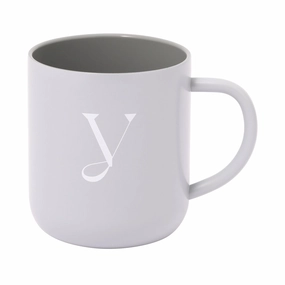 Initial Stainless Steel Mug Yglass cups ,personalized mugs 