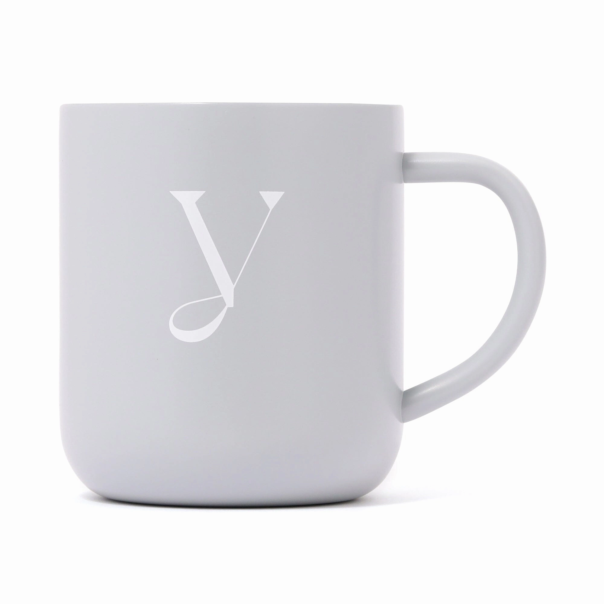 Initial Stainless Steel Mug Y