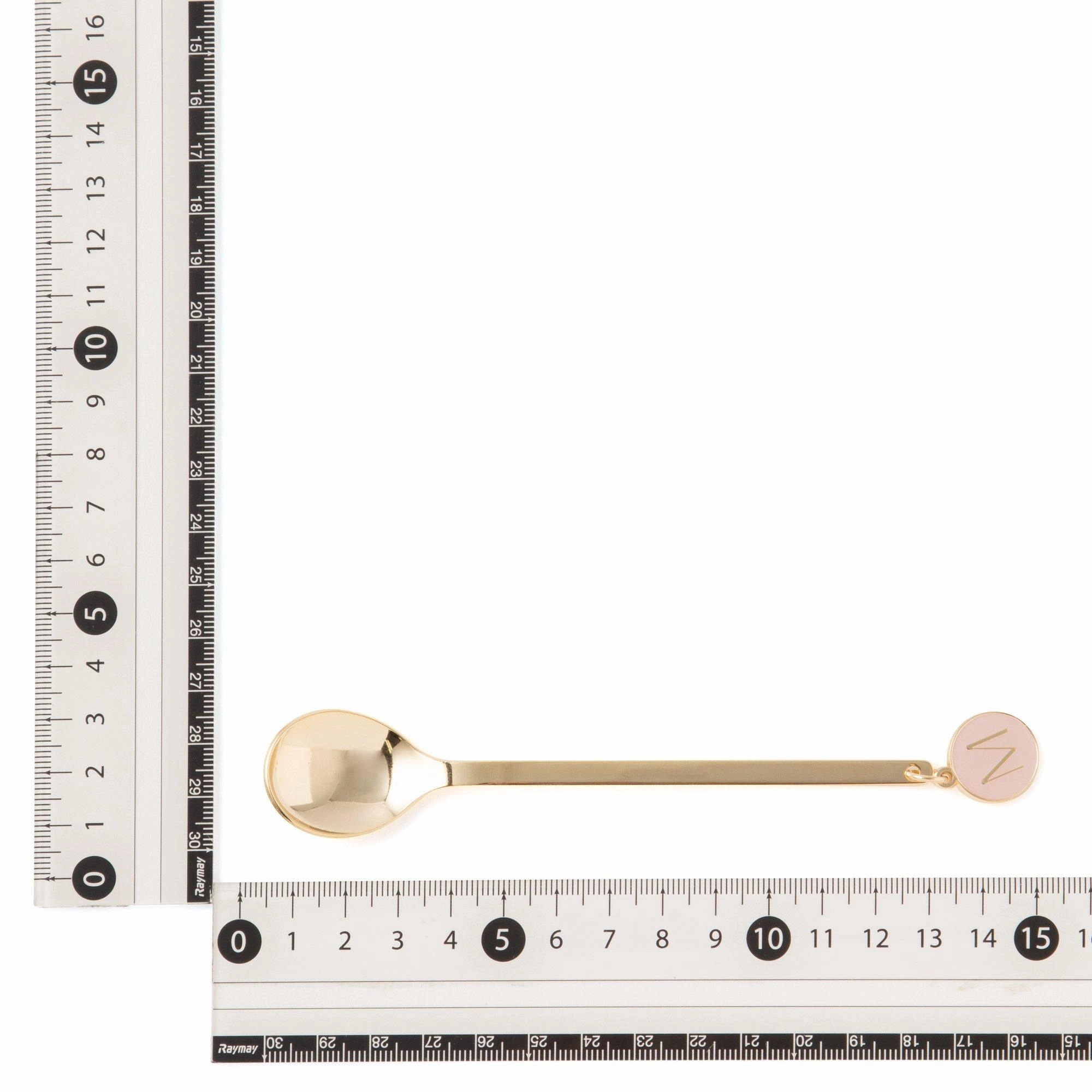 Initial Teaspoon Natural M