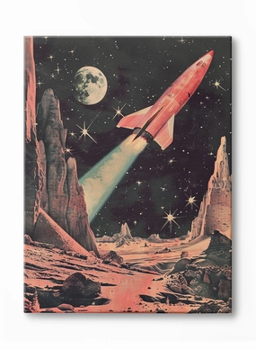 Intergalactic Adventures, Canvasindoor decorative canvas print