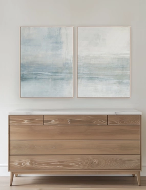 Intuition Diptych Wall Art (Set of 2) by Carol Benson-Cobbnordic style wall decor